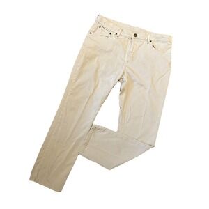 Mott and Bow Jeans Mens 36x32* Tan Brown Stretch Denim Straight Leg